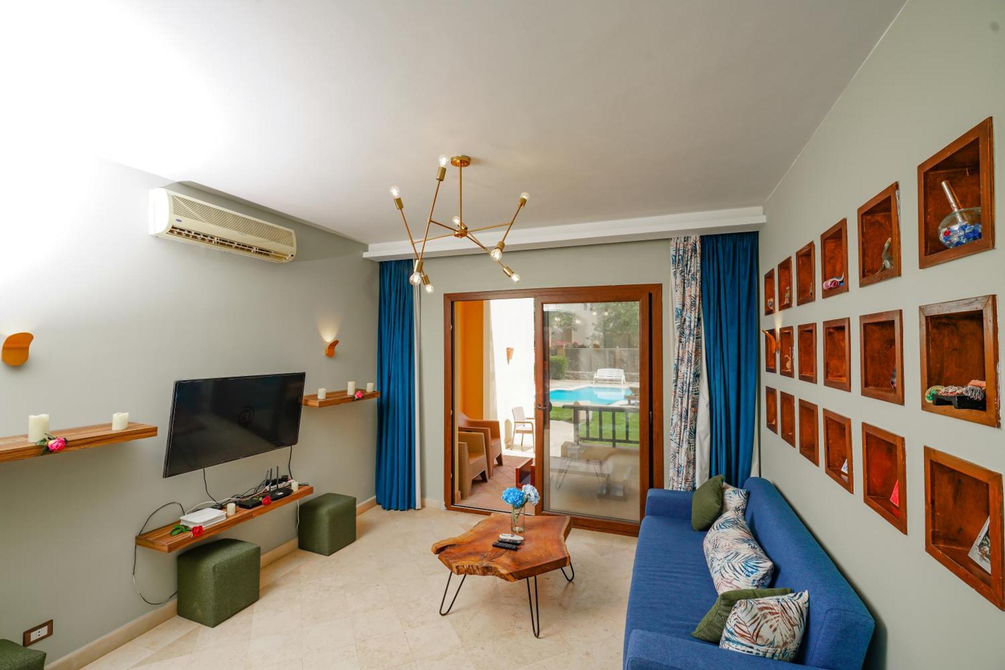 El Gouna 2 Bedrooms Apartment South Marina Ground Floor Hurghada Bagian luar foto