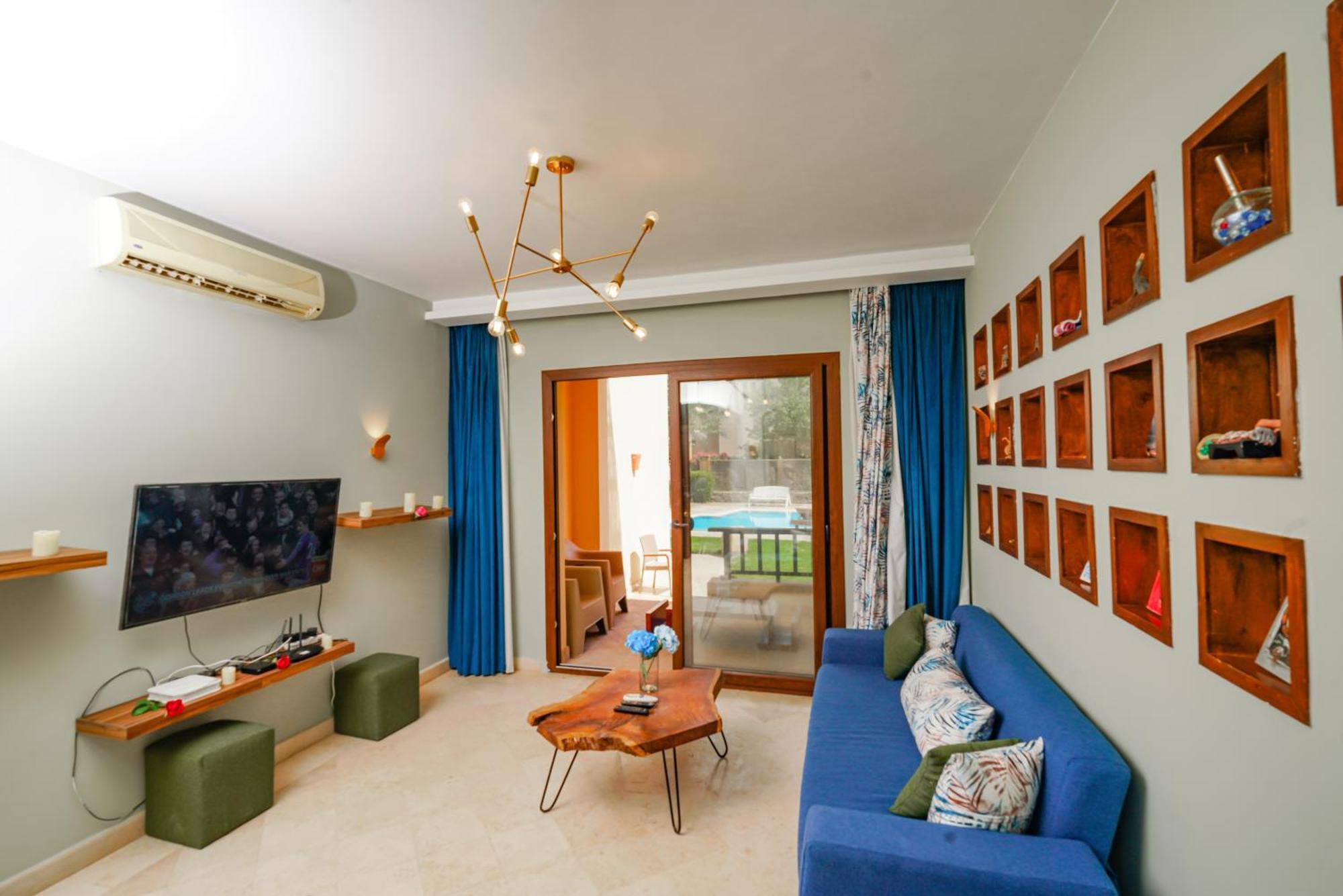 El Gouna 2 Bedrooms Apartment South Marina Ground Floor Hurghada Bagian luar foto
